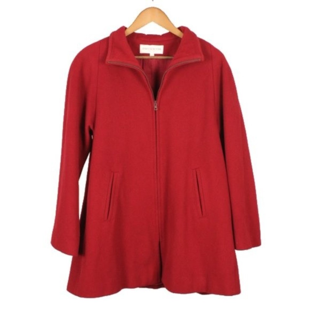 Vintage Jones New York Zipper Wool Jacket